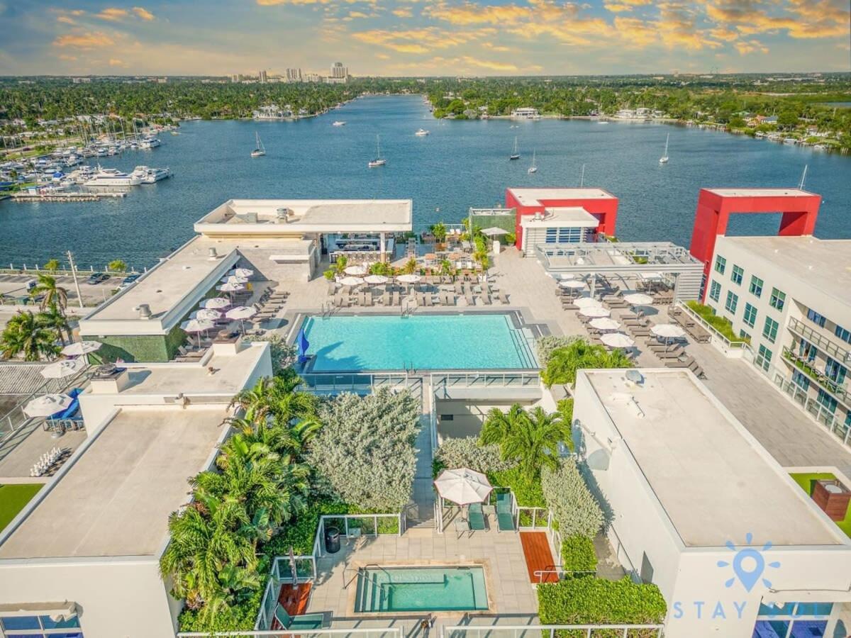 Hollywood Beach Broad - Walk - Amazing Pool - Hot Tub Exterior foto