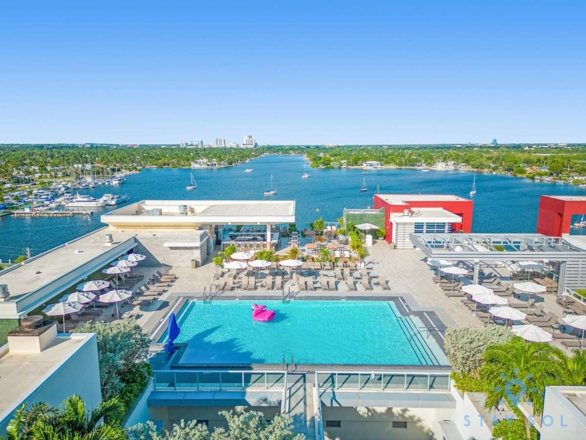 Hollywood Beach Broad - Walk - Amazing Pool - Hot Tub Exterior foto