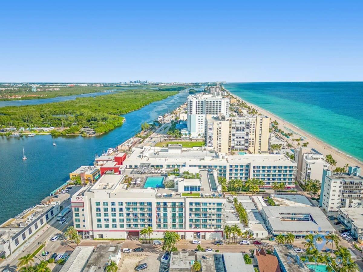 Hollywood Beach Broad - Walk - Amazing Pool - Hot Tub Exterior foto